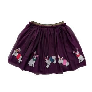 NWT Mini Boden Tulle Bunny Skirt Size 6-7y